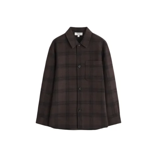 COS Мужские бургундские куртки