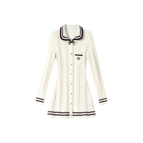 ANDREA MARTIN Длинное платье с длинными рукавами женское