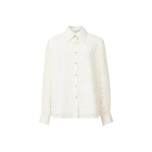 Hopeshow Экрю 004 Женские Рубашки