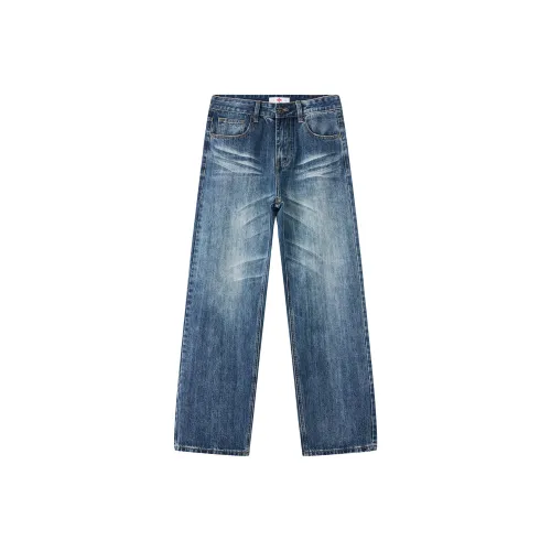 Lee Cooper Осенние и Зимние Джинсы Унисекс