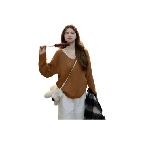 Dippanis Желтый Женский Трикотаж