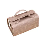 Съемная подвесная сумка для макияжа, коричневого цвета