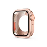 Розовое золото - ПК Полностью закрытый Твердая оболочка Защита экрана из закаленного стекла Все-в-одном [Мгновенно Ультра]