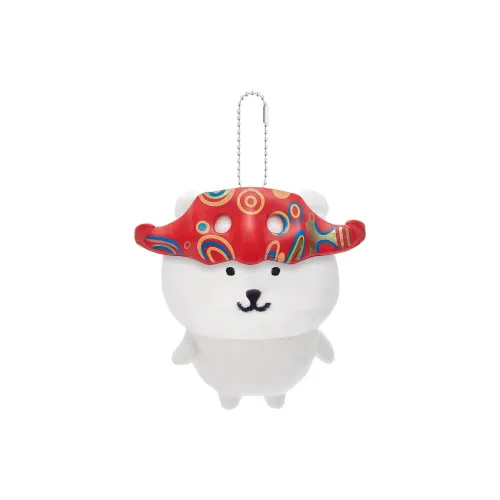 Дружба Joke Bear and Friends Collection Cartoon Cute Трансформация Azu Маска Значок Кукла Плюшевый Подвеска 10 см Высота