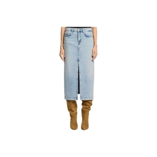7 FOR Все MANKIND Denim Длинная Юбка Женская