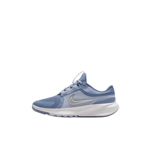 Nike Star Runner 5 Low Топ Детские Беговые Кроссовки Индиго Унисекс