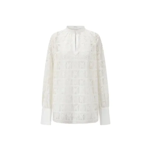 INTO THE EAST Белая Женская Рубашка