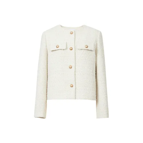 Hopeshow Light Beige 005 Женское Короткое Пальто