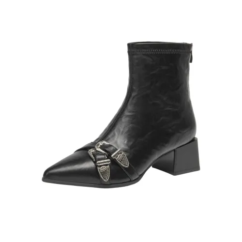 GUDIANFENGDU Ботильоны 5 см Женские