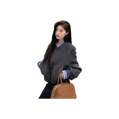 MUCCHIC Серый Женский Куртки