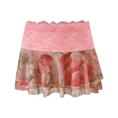 Tiger Mist Dune Сетка Мини Юбка Повседневные Короткие Юбки Женские