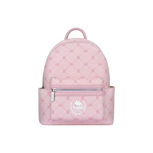 KAPPA Матовая кожа Рюкзак Средний Женский Светлая вишня Розовый