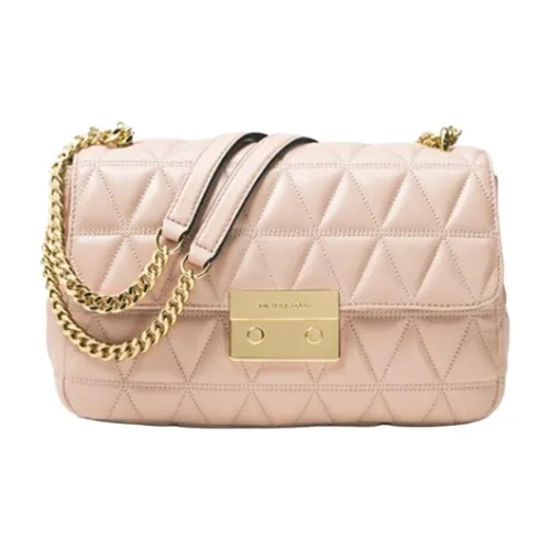 MICHAEL KORS Sloan Sheepskin Crossbody Bag Large Women's Pink MICHAEL KORS Sloan Овчина Сумка через плечо Большая Женская Розовая