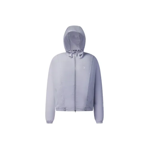 FILA Фитнес Темно-фиолетовый Синий Женский Куртка