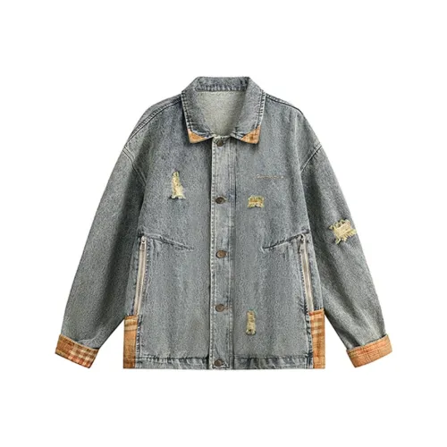 JXAETE LZH ZGFS JK8222 Синий Мужская Куртка