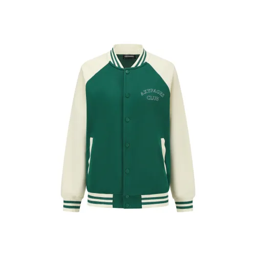 AXYPAGES Винтажный стиль Бейсбольная куртка Унисекс