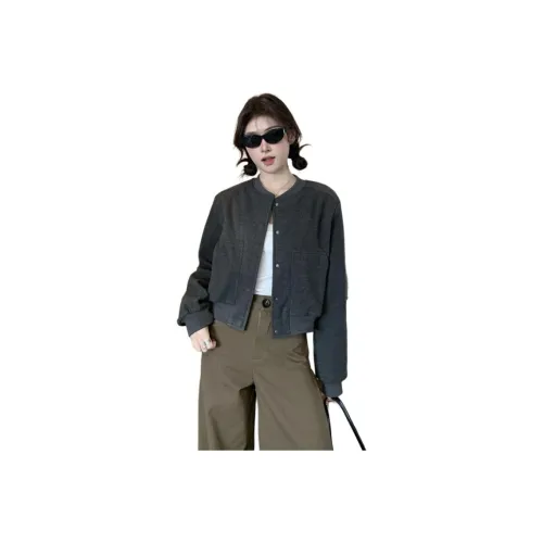 MUCCHIC Серый Женский Куртки