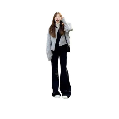 CASTLE WOODS Черные Женские Джинсы