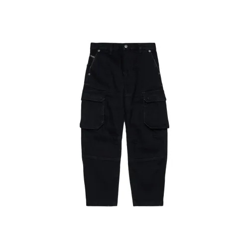 DIESEL Черные Kids Карго Брюки