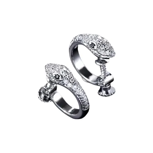 WANFEIXI Сплав Нижняя заколка Серьги On Unisex