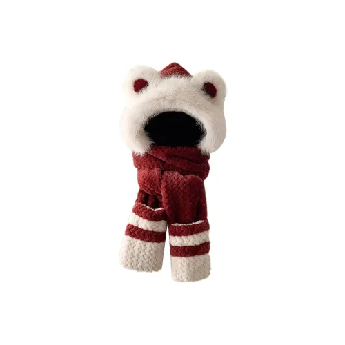 IOTS Полиэстер Капюшоны и Плюшевые Шапки Женские