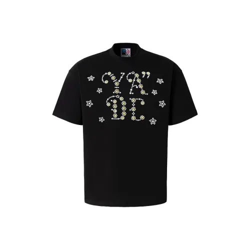 YADcrew Черная унисекс футболка