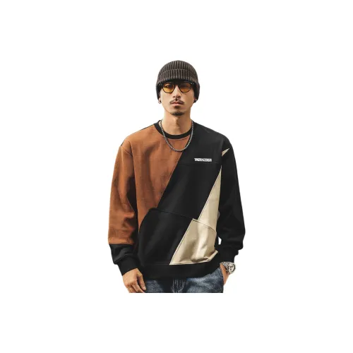 JIELEINUO Черные Мужские Свитшоты