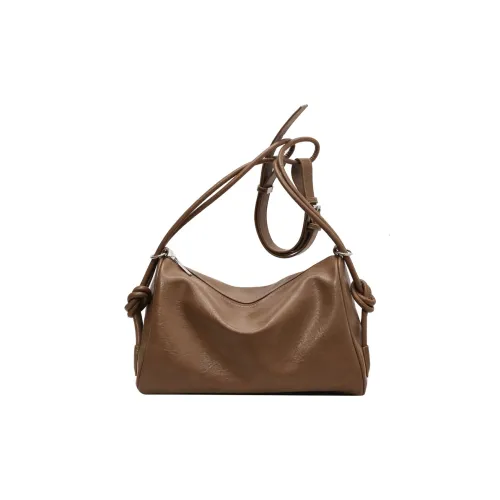 Versman ПУ (полиуретан) Сумка через плечо Стандартная Женская Грязь Кофейный Коричневый Черный