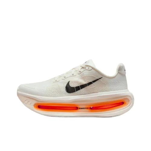 Nike Vomero Устойчивые к истиранию Низкие Беговые кроссовки Унисекс Серый Черный