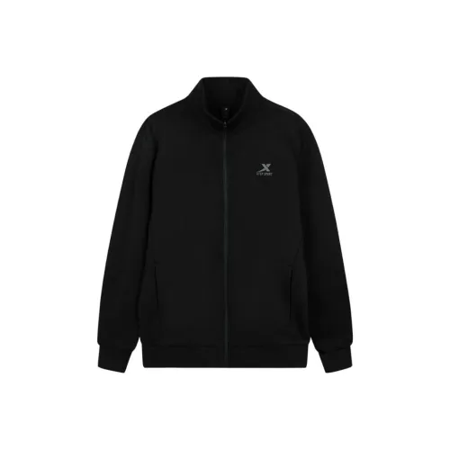 XTEP Глубокий черный Мужской Трикотаж