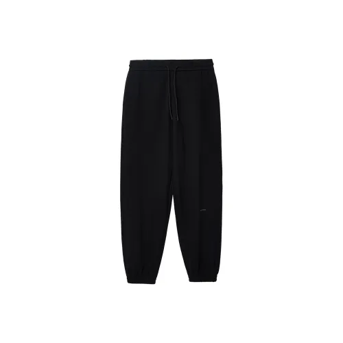 JACK JONES E40 Черные Мужские Вязаные Спортивные Штаны