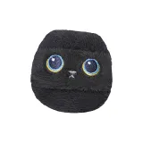 Цвет 02 - Черный кот, длинный, флис, портативный