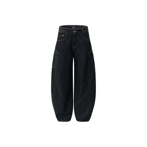 Ant Studio Черные Унисекс Джинсы