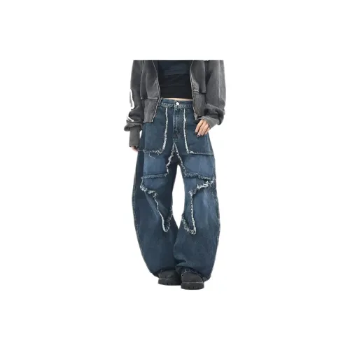 TONYBEAR Темно-синий женский джинсы