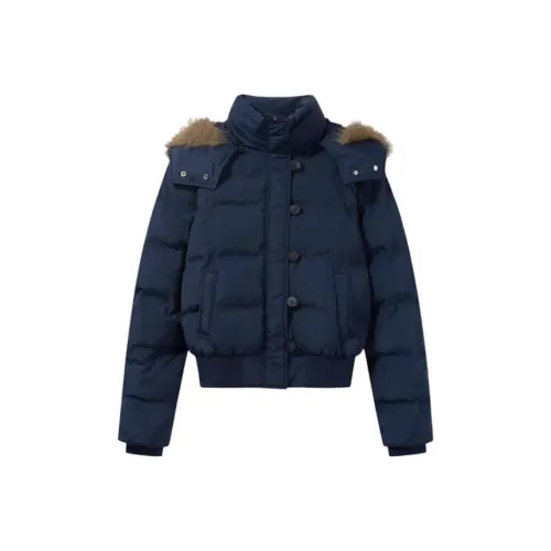 Dippanis Темно-синий Синий Женские Пуховики