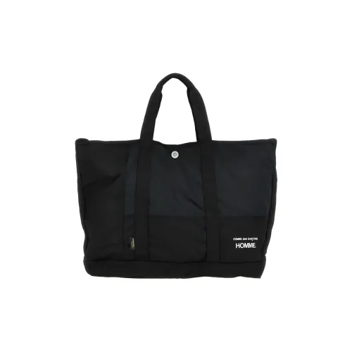 CDG Хлопок Тоут Сумка Сумка для покупок Сумка через плечо Сумка Мужская Черная