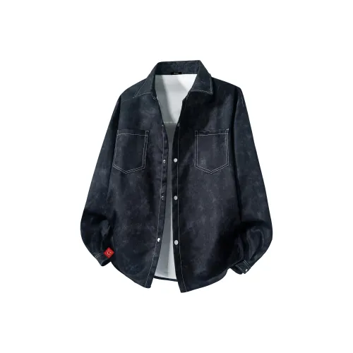 Miniso Длинный рукав рубашка унисекс