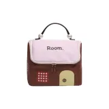 Маленькая сумка для макияжа House - кофейного цвета