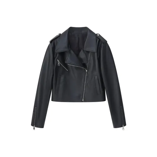 Udon House Кожа Куртка Женская