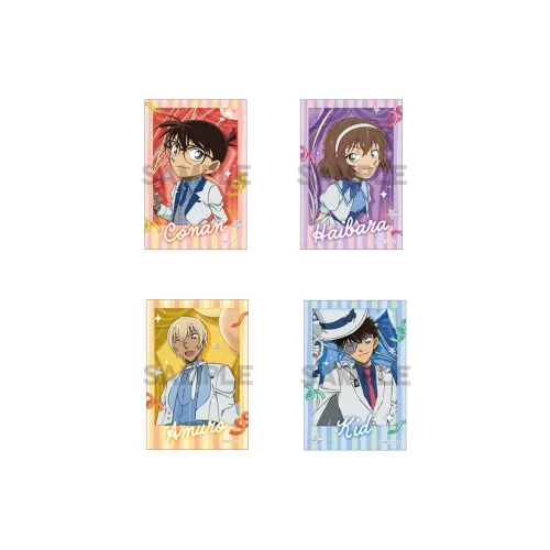 CRUX x IAGF Detective Conan Case CLOSED Значки "Баллоны"