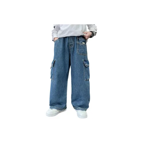 Puppytown Джинсовый синий Школьный возраст Джинсы