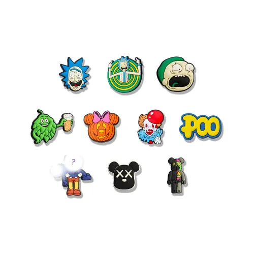 YOUWEI Резина Мягкий Винил Многофункциональный Креативный DIY Брелок для обуви 10 шт Одежда Наборы Унисекс