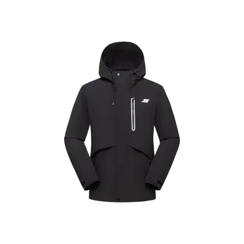 Skechers Черные Унисекс Куртки