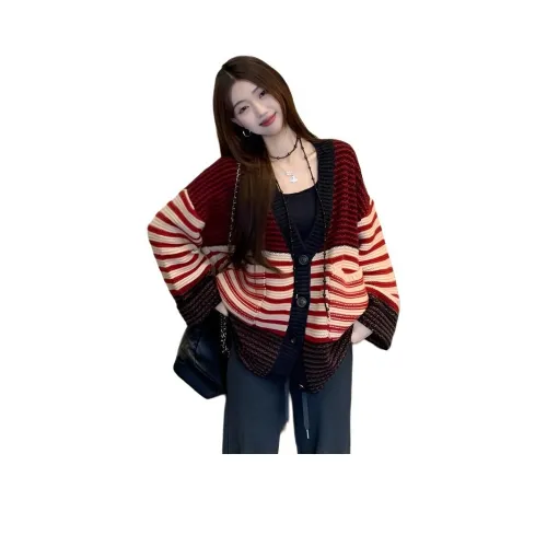 VINMUK Красные полосы Женские Трикотаж