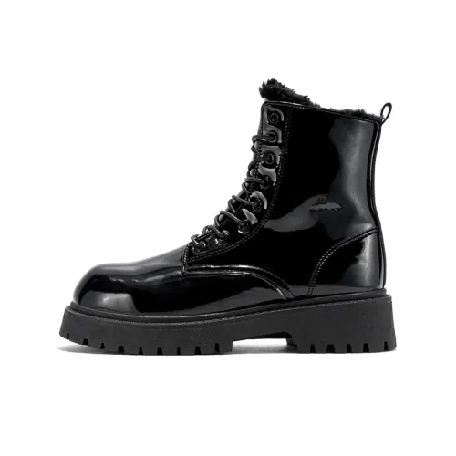 JKEM Martin Boots Черные с флисовой подкладкой мужские