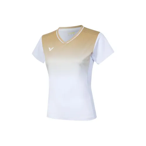 Victor Позолоченные Женские T-рубашки