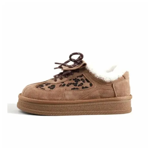 JIETEGONGYANG Устойчивый к истиранию Тепловой низкий топ Повседневная обувь Женская