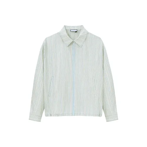 Captainbeer Светло-синие Женские Рубашки