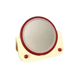 Настенное LED зеркало для макияжа, красное