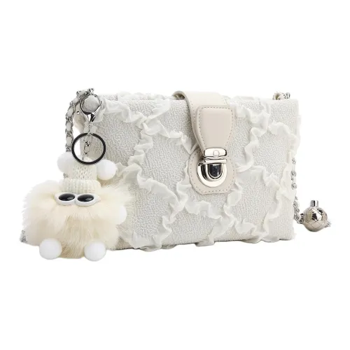 Carit Koty ПУ (полиуретан) Сумка через плечо Женская Белая